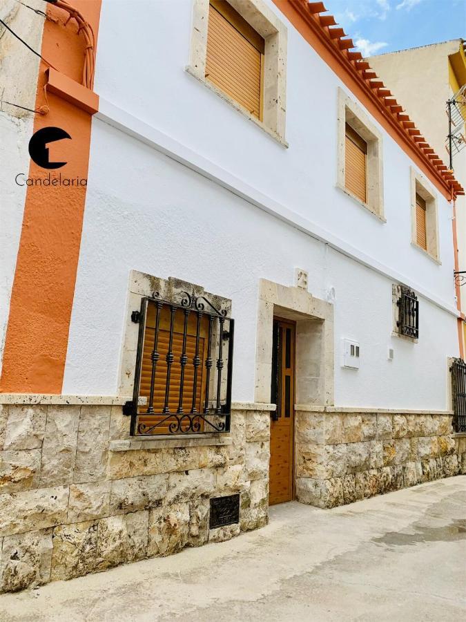 Casa Cueva Candelaria - Alcala Del Jucar Eksteriør bilde
